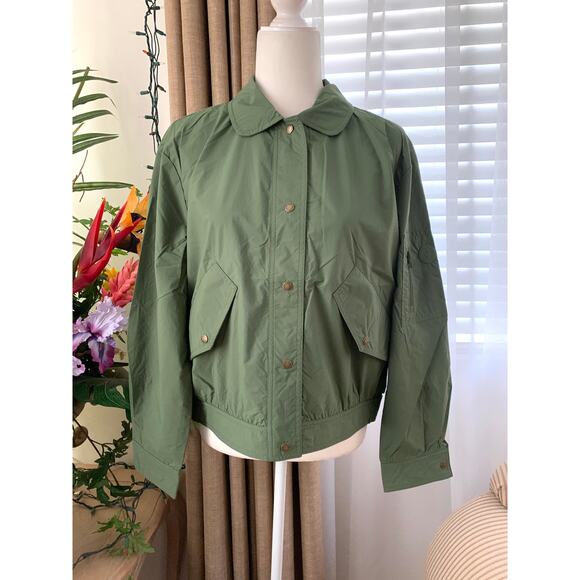 Save the Duck Mila Jacket in Dusty Olive Green - Picture 5 of 14
